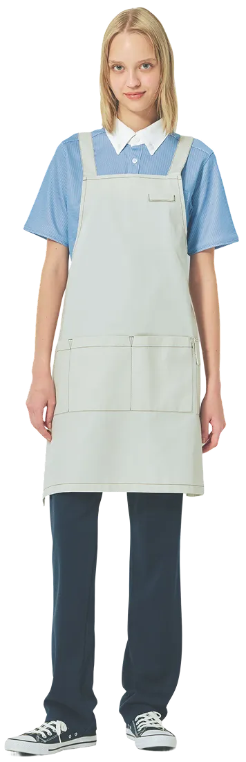 ユニフォームを着たスタッフ