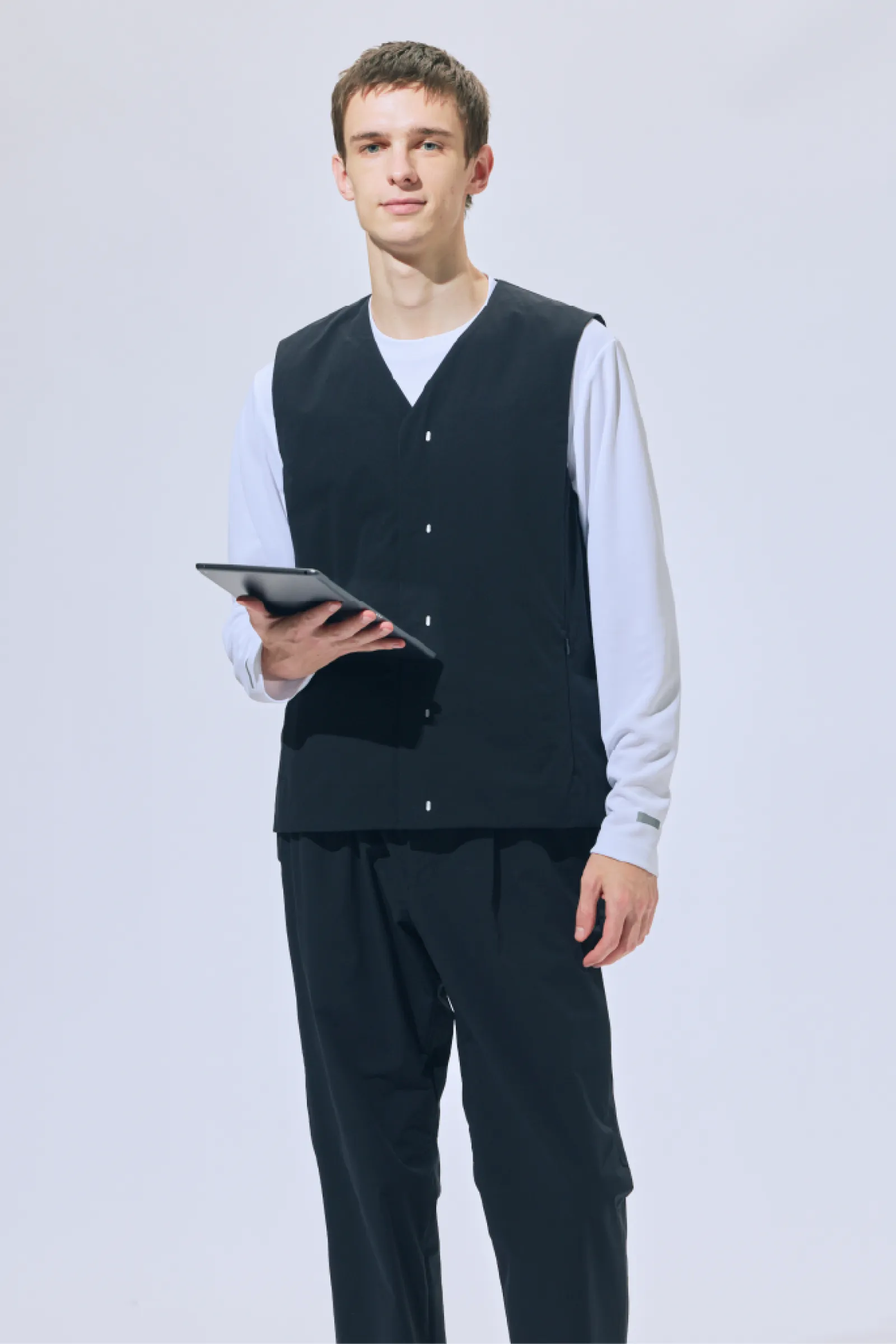 hands-onのユニフォームを着ているスタッフ