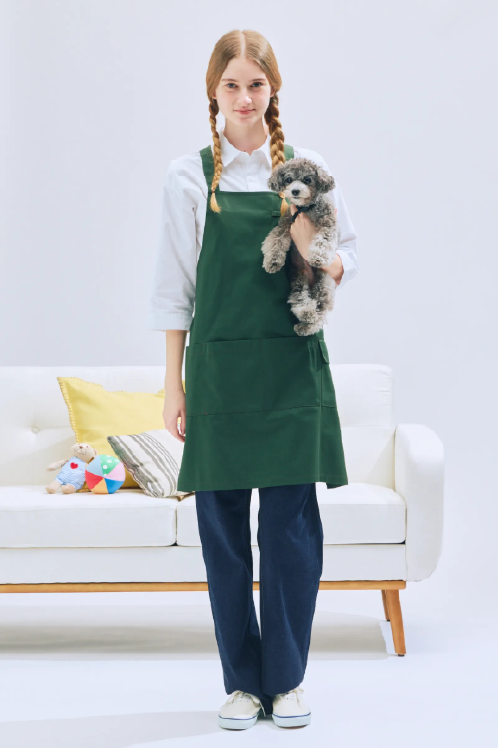 hands-onのユニフォームを着ているスタッフ