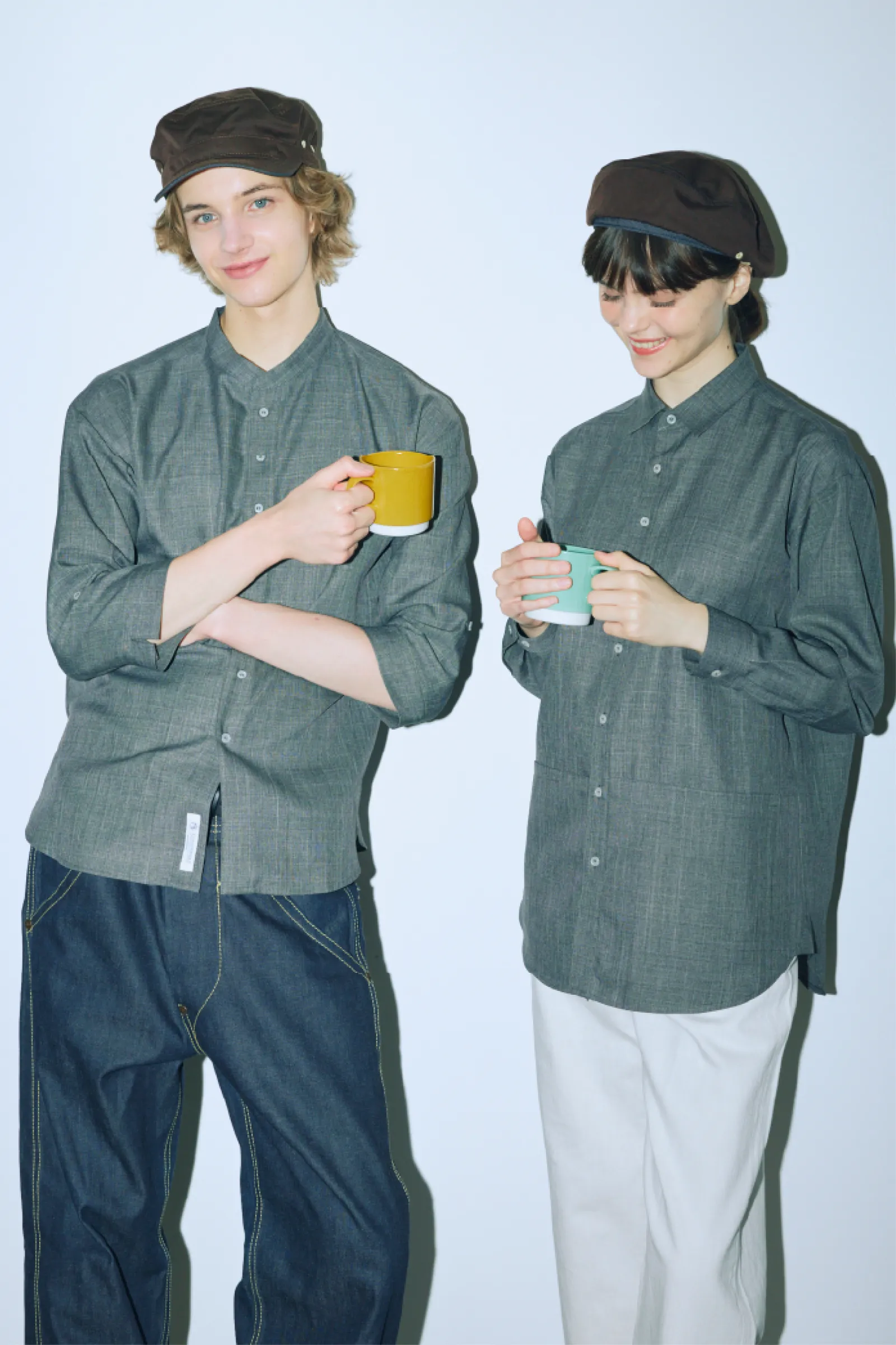 hands-onのユニフォームを着ているスタッフ